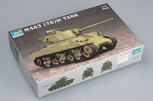 Trumpeter 07226 M4A3 76(W) TANK 1/72 – obrázek 2
