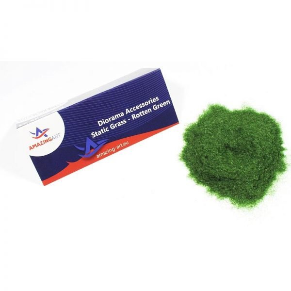 Amazing Art 13678 Static Grass 1mm - Rotten Green