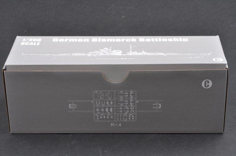 Trumpeter 03702 German Bismarck Battleship 1/200 – obrázek 14