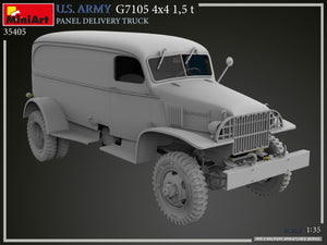 MiniArt 35405 US ARMY G7105 4х4 1.5 t PANEL DELIVERY TRUCK 1/35 – image 21