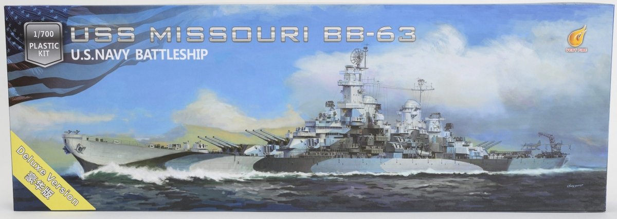 Very Fire VF700909DX USS Missouri BB-63 1944/1945 DX Version 1/700