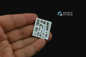 Quinta Studio QDS-72173 Blackburn Buccanneer S.2B Late 3D-Printed &amp;amp; colored Interior on decal paper (Airfix) (small version) 1/72 – obrázek 5