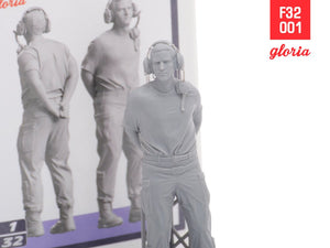 Gloria F32001 Ground Crew US Air Force vol.1 3D Printed Figures 1/32 – Bild 4