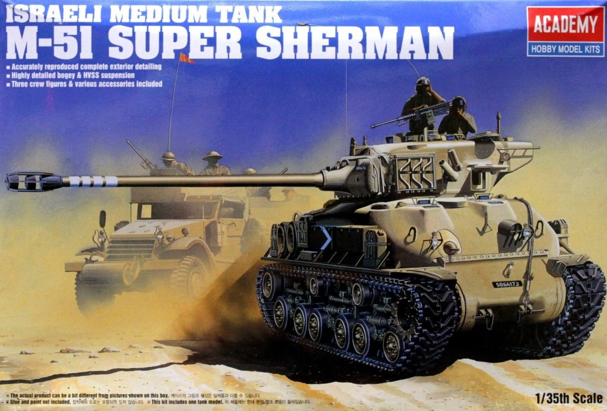 Academy 13254 IDF M-51 SUPER SHERMAN