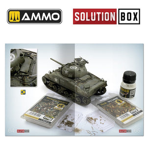 Ammo of Mig 6528 SOLUTION BOOK 22 - How to Paint WWII USA ETO Vehicles (Multilingual Book) – image 4