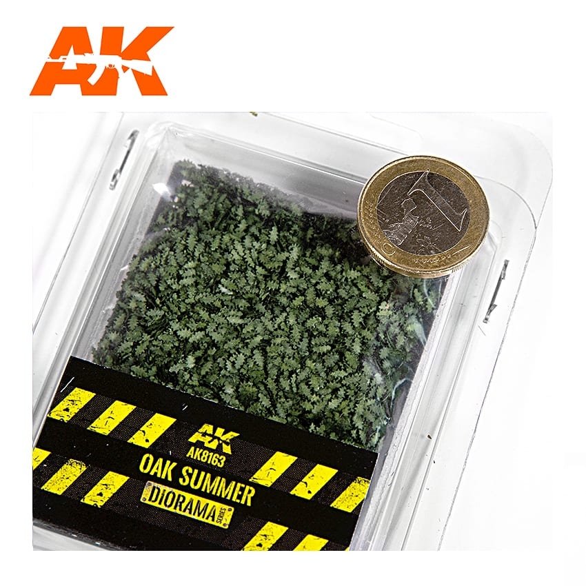AK Interactive AK8163 OAK SUMMER LEAVES 75MM / 90MM 1/32 1/35 – obrázek 2