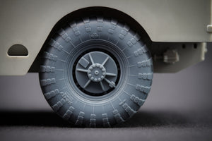 ScaleX WM 35013 BRDM 2 Ordinary wheel set (for Trumpeter) 1/35