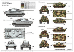 Trumpeter 00910 German Kingtiger 2in1 (Henschel Turret Porsche Turret) 1/16 – image 4