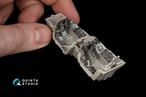 Quinta Studio QD48231 F-14A Late 3D-Printed &amp;amp; colored Interior on decal paper (for Tamiya kit) 1/48 – image 4