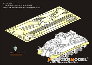 Voyager Model PE351050 WWII UK Sherman VC Firefly Track Covers For RFM 5038 1/35