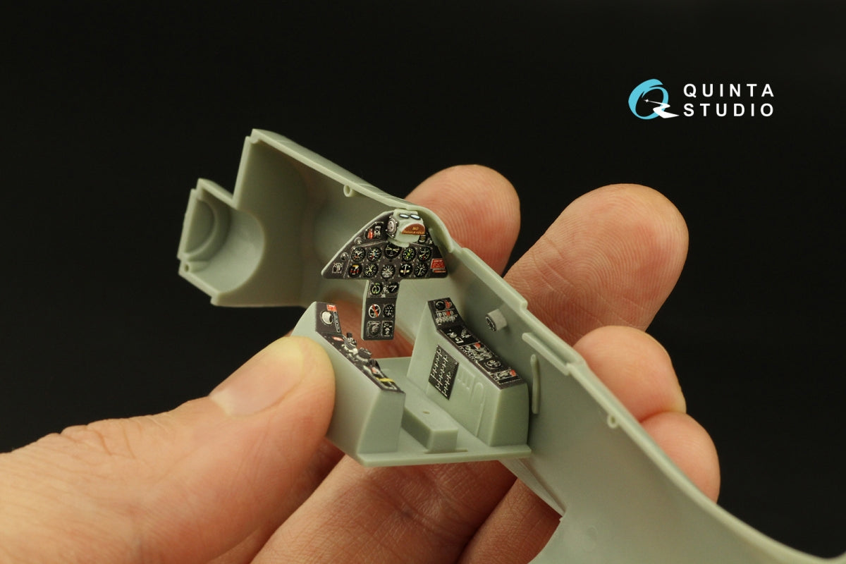 Quinta Studio QD48392 F8F-1 Bearcat 3D-Printed &amp;amp; colored Interior on decal paper (Academy) 1/48 – obrázek 8