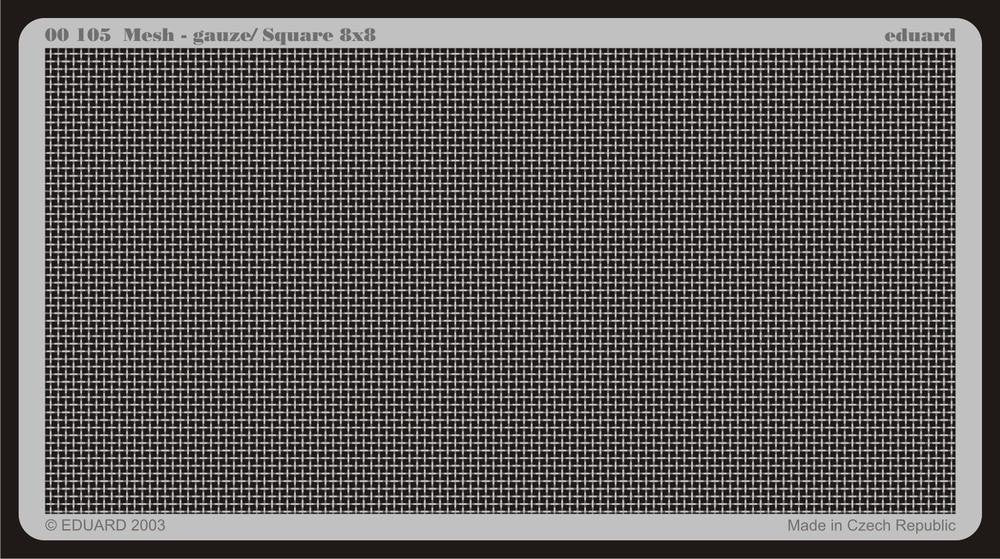 Eduard 00105 Mesh - gauze/Square 8x8