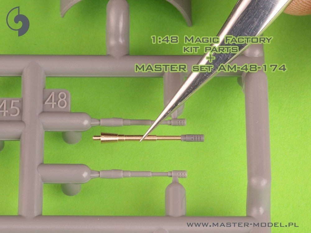 Master AM-48-174 A-4 Skyhawk - lufy działek 20mm Colt Mk12 1/48 – zdjęcie 6