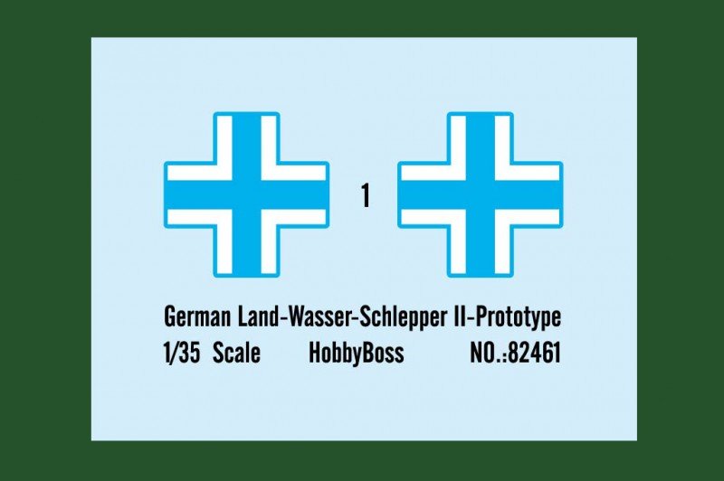 Hobby Boss 82461 German Land-Wasser-Schlepper II-Prototype 1/35 – obrázek 2