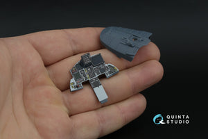 Quinta Studio QD+32252 F-15C PAD-upgraded 3D-Printed &amp;amp; colored Interior on decal paper (Tamiya) (with 3D-printed resin parts) 1/32 – Bild 7
