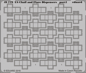 Eduard 49779 US Chaff and Flare Dispensers 1/48 – obrázek 2