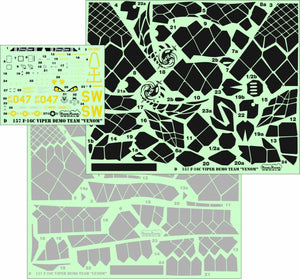 ModelMaker Decals D48157 F-16C Viper Demo Team &amp;quot;Venom&amp;quot; 1/48 – Bild 2