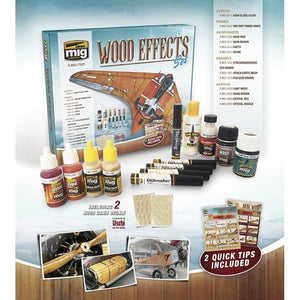 AMMO of Mig Jimenez 7801 WOOD EFFECTS SET – Bild 2