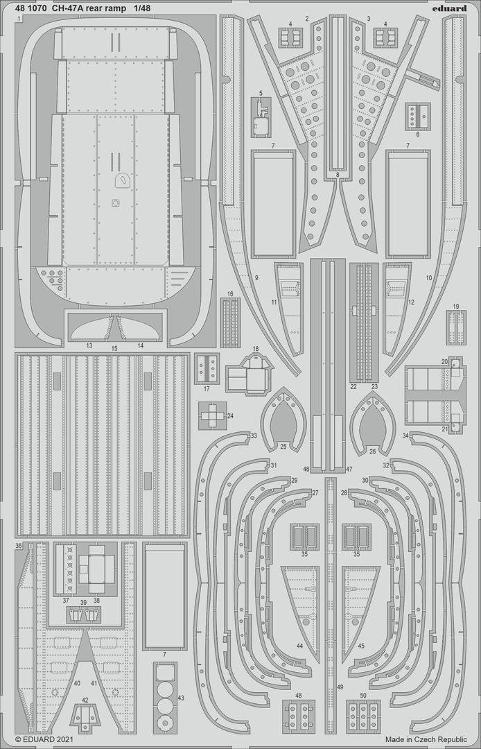 Eduard BIG49311 CH-47A HOBBY BOSS 1/48 – Bild 2