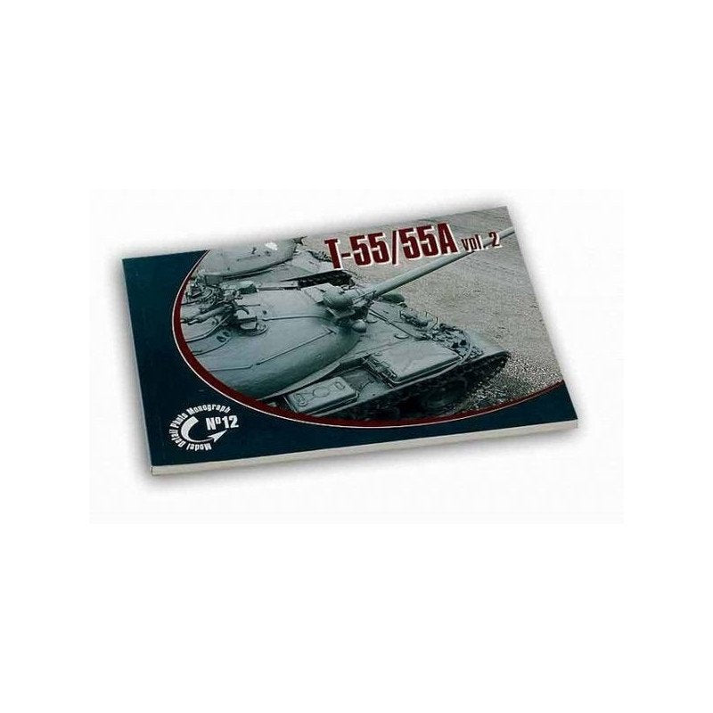Rossagraph Model Detail Photo Monograph No. 12 - T-55 / T-55A Vol.2 PL/EN – obrázek 2