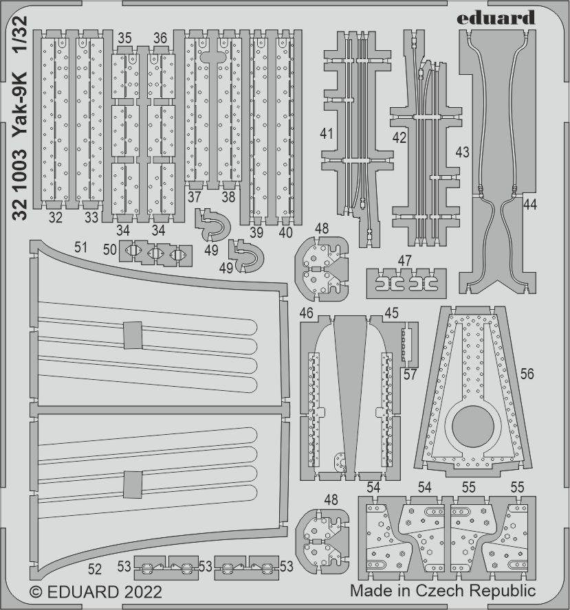 Eduard 321003 Yak-9K ICM 1/32 – immagine 2