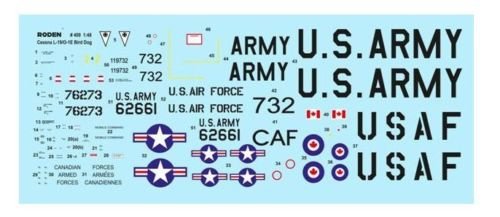 Roden 409 L-19/O-1 Bird Dog 1/48 – Bild 2