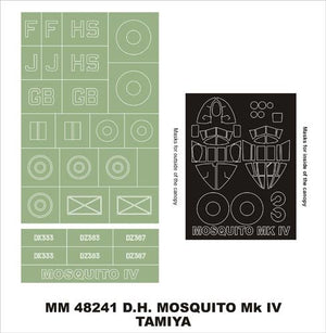 Montex MM48241 DHMosquito MkIV TAMIYA