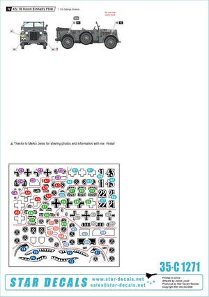 Star Decals 35-C1271 Balkan WW2 #2 1/35 – immagine 2