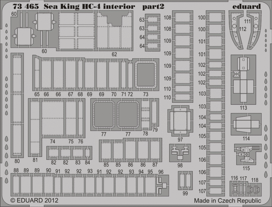 Eduard 73465 Sea King HC-4 SA 1/72 ITALERI – image 3