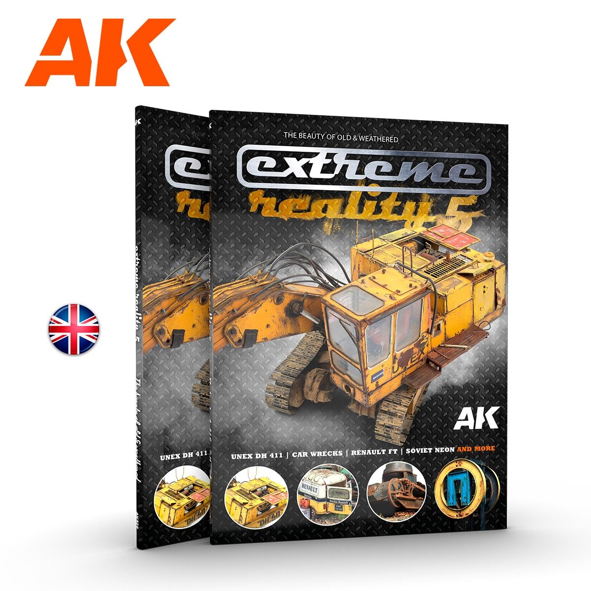 AK Interactive AK529 EXTREME REALITY 5 – THE BEAUTY OF OLD &amp; WEATHERED