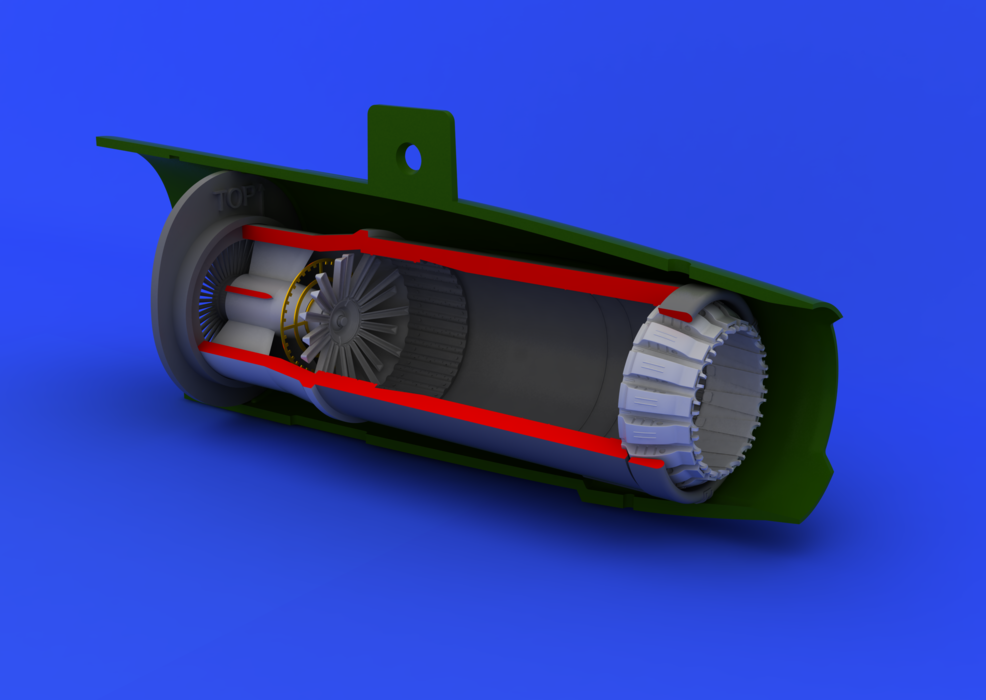 Eduard 648117 MiG-21PF/ PFM exhaust nozzle 1/48 (Eduard) – image 2