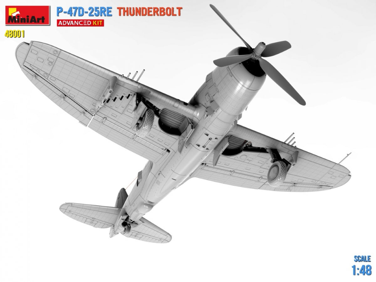 MiniArt 48001 P-47D-25RE Thunderbolt - Advanced Kit 1/48 – immagine 5