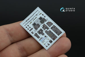 Quinta Studio QDS-48474 A-10C 3D-Printed colored Interior on decal paper (GWH) (Small version) 1/48 – obrázek 3