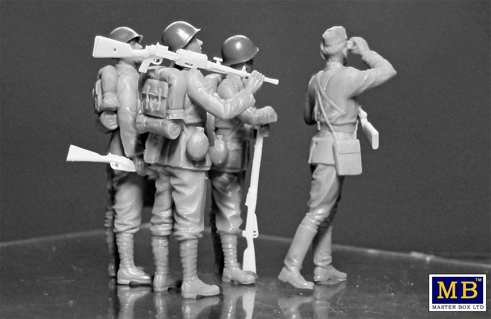 Master Box 35144 Italian Military men WWII 1/35 – Bild 4