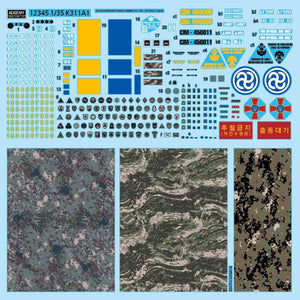 Academy 13551 ROK Army K311A1 1/35 – Bild 4