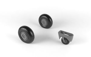 Armory Models AW48205 Dornier Do 17M/P/Z, Do 215 wheels w/weighted tires 1/48 – image 5