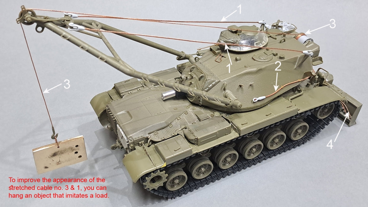 Eureka XXL ER-3572 Upgrade kit for the M728 Combat Engineer Vehicle fit to AFV Club 35254 1/35 – obrázek 6