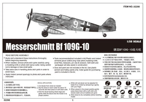 Trumpeter 02298 Messerschmitt Bf 109G-10 1/32 – image 2