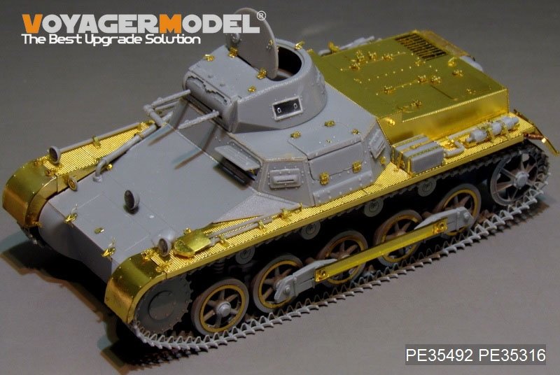 Voyager Model PE35492 WWII German Pz.Kpfw.I Ausf. B basicfor DRAGON 6186 1/35 – image 8