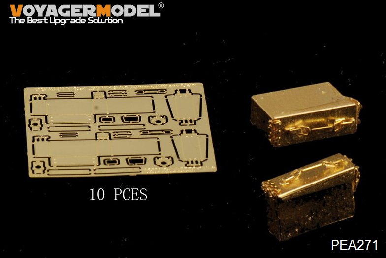 Boîte à munitions Voyager modèle PEA271, calibre .30 M19A1 de l'armée américaine moderne (GP), échelle 1/35