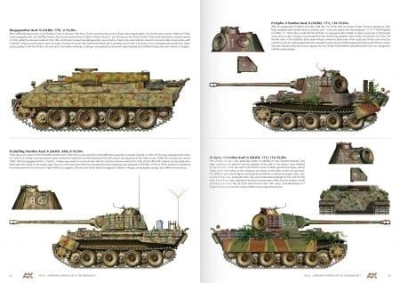 AK Interactive AK916 1944 GERMAN ARMOR IN NORMANDY – CAMOUFLAGE PROFILE GUIDE – image 5