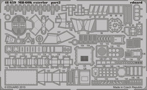 Eduard 48659 MH-60K exterior 1/48 Italeri – Bild 2