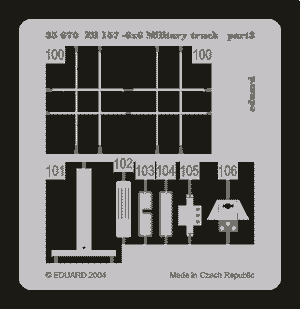 Eduard 35670 ZiL-157 6x6 Military Truck 1/35 Trumpeter – imagen 3