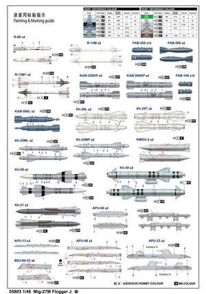 Trumpeter 05803 Mig-27M Flogger J 1/48 – Bild 16