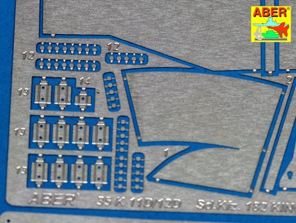 Aber 35K12 Pz.Kpfw. VI, Ausf.B (Sd.Kfz. 182) King Tiger (Henschel Turret) 1/35 – obrázek 9