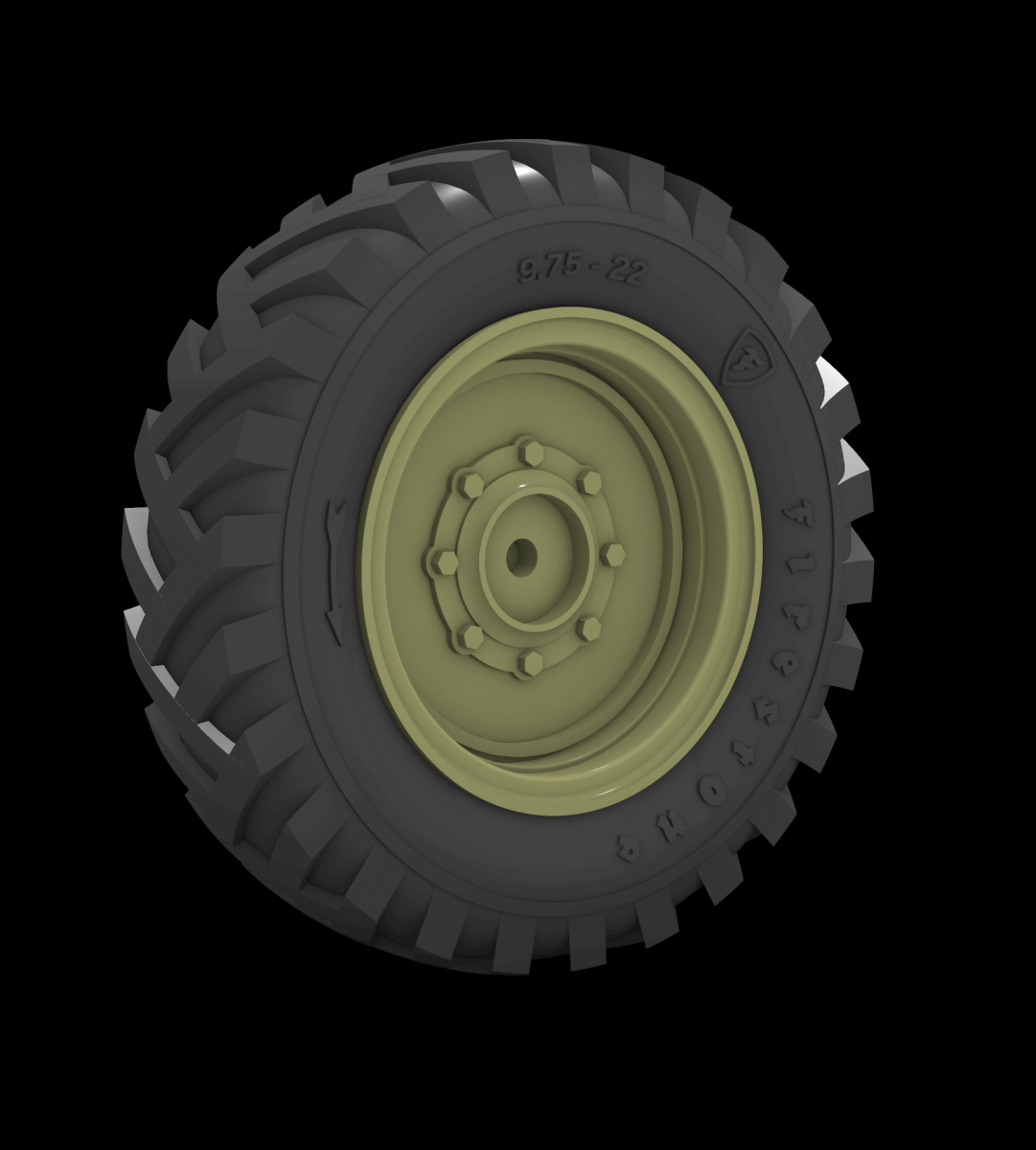 Panzer Art RE35-734 M39 Csaba Road wheels (Firestone) 1/35 – image 2