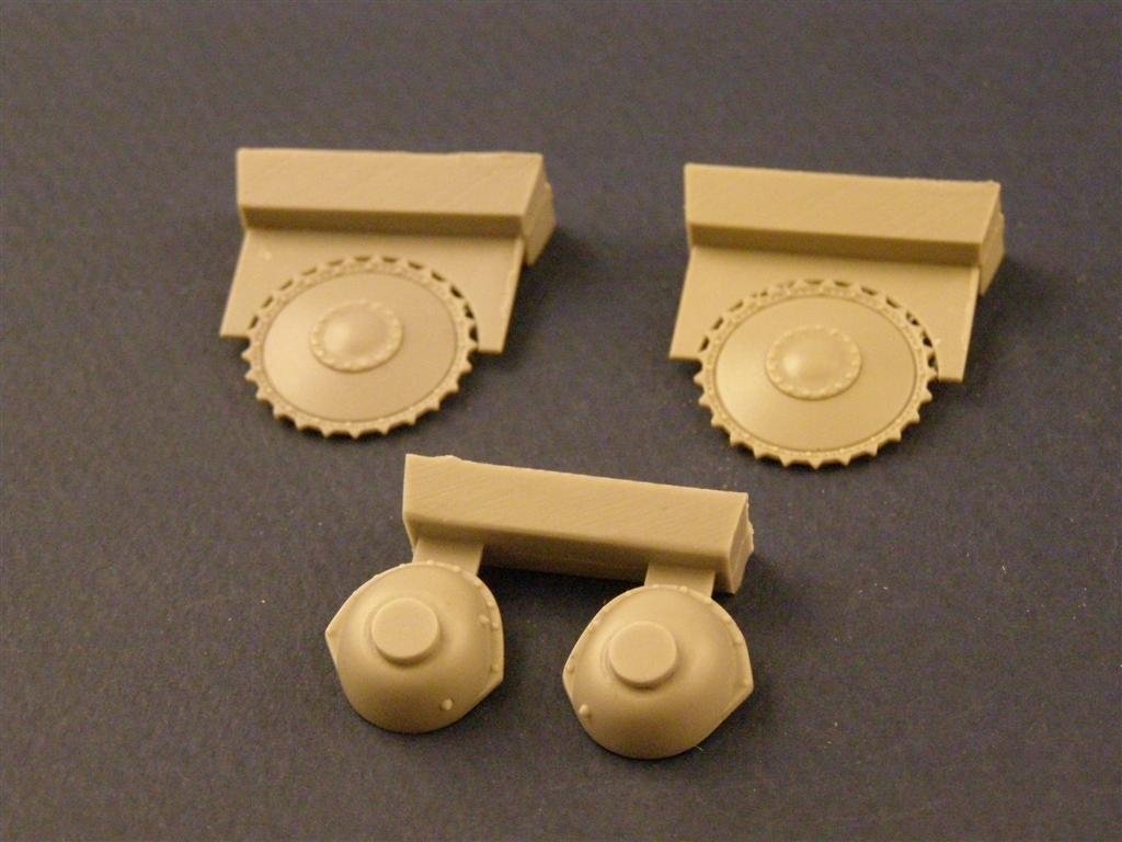 Panzer Art RE35-033 Drive wheels with transmission for Panzer II tank 1/35 – image 2