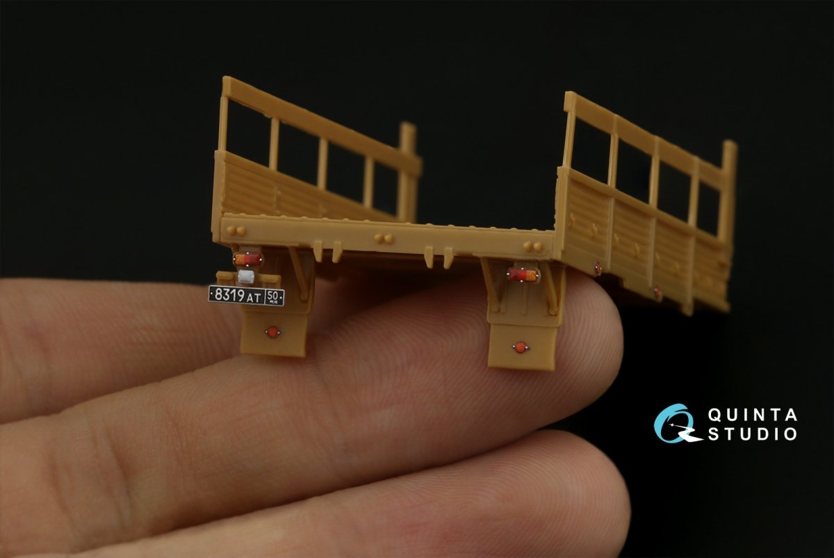 Quinta Studio QD72069 Ural-4320 3D-Printed &amp;amp; colored Interior on decal paper (Zvezda) 1/72 – Bild 8