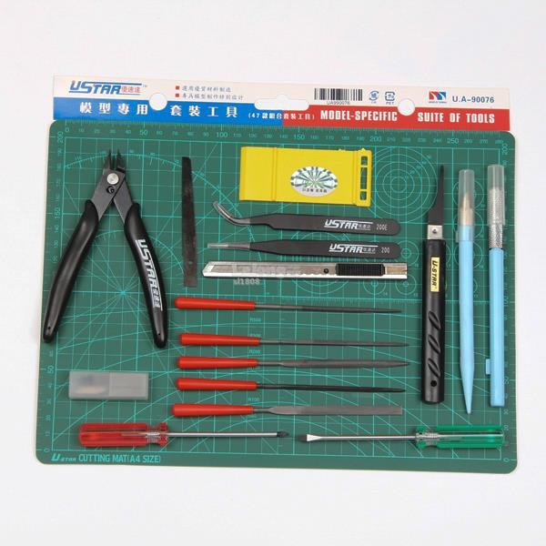 U-Star UA-90076 Modeling Tool Set 18in1