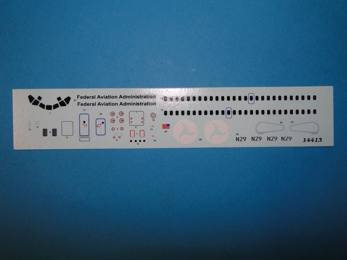 Fly 14413 DC 9-15 Federal Aviation Administration 1/144 – Bild 6